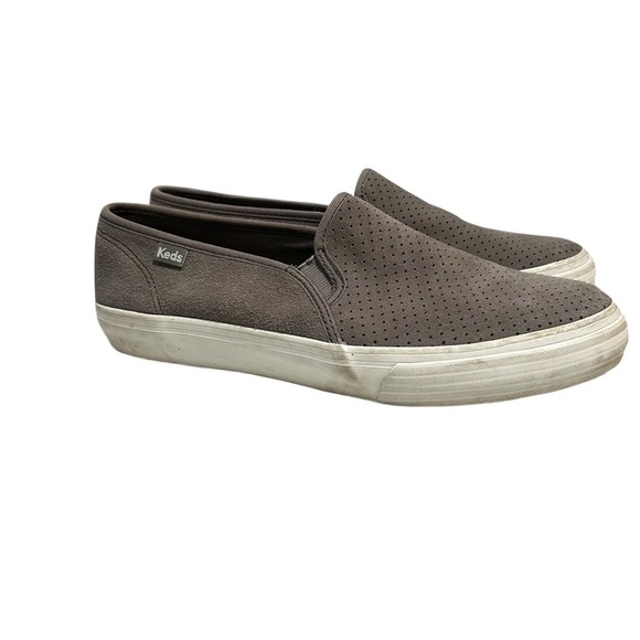 Keds Women's Gray Slip Ons Loafers Size 8.5 - Picture 1 of 6